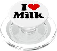 I Love Heart Lait PopSockets PopGrip pour MagSafe