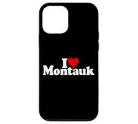 I Love Heart Montauk EST Hampton Long Island New York Coque pour iPhone 12 Mini