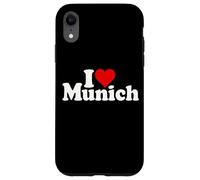 I Love Heart Munich Bavaria Allemagne Coque pour iPhone XR