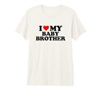 I Love Heart My Baby Brother - Little T-Shirt Haut de Gamme