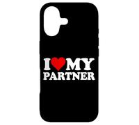 I Love Heart My Partner Better Half Wife Mari Spouse Coque pour iPhone 17