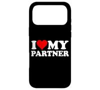I Love Heart My Partner Better Half Wife Mari Spouse Coque pour iPhone 17 Pro Max