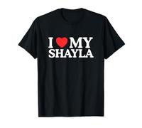 I Love Heart My Shayla Funny Viral Gen Z Meme Trend Y2K Blague T-Shirt