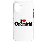 I Love Heart ONOMICHI City Hiroshima Prefecture Japon Coque pour iPhone 16