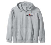 I Love Heart ONOMICHI City Hiroshima Prefecture Japon Sweat à Capuche