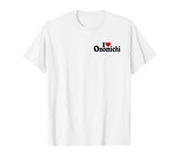 I Love Heart ONOMICHI City Hiroshima Prefecture Japon T-Shirt