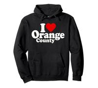 I Love Heart Orange County The OC SoCal CALALIFORNIA Sweat à Capuche