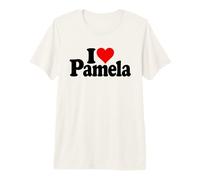 I Love Heart Pamela NOM sur Un T-Shirt T-Shirt Haut de Gamme