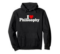 I Love Heart Philosophy PHILOSOPHES Sweat à Capuche