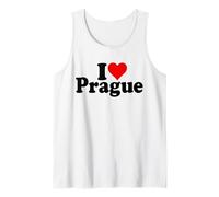 I Love Heart Prague RÉPUBLIQUE TCHÈQUE Praha Débardeur