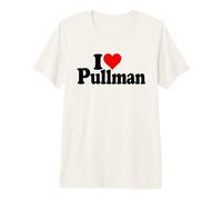I Love Heart Pullman Washington Trois fourchettes T-Shirt Haut de Gamme