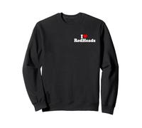 I Love Heart Redheads Gingers Cheveux Rouge Sweatshirt