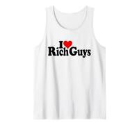 I Love Heart Rich Guys Homme Sucre Dads Débardeur