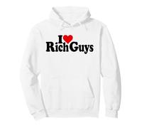 I Love Heart Rich Guys Homme Sucre Dads Sweat à Capuche