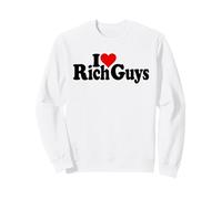 I Love Heart Rich Guys Homme Sucre Dads Sweatshirt