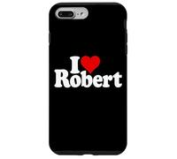 I Love Heart Robert Rob Robby NOM on A Tee Coque pour iPhone 7 Plus/8 Plus