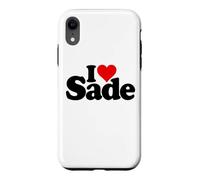 I Love Heart Sade NOM sur Un Tee Coque pour iPhone XR