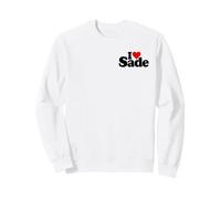 I Love Heart Sade NOM sur Un Tee Sweatshirt