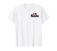 I Love Heart Sade NOM sur Un Tee T-Shirt