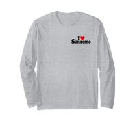 I Love Heart Sanremo SAN Remo Italie Manche Longue