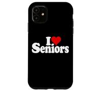 I Love Heart Seniors Senior Classe QUATRIÈME ET Finale ANNÉE Coque pour iPhone 11