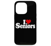 I Love Heart Seniors Senior Classe QUATRIÈME ET Finale ANNÉE Coque pour iPhone 13 Pro