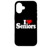 I Love Heart Seniors Senior Classe QUATRIÈME ET Finale ANNÉE Coque pour iPhone 16