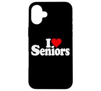 I Love Heart Seniors Senior Classe QUATRIÈME ET Finale ANNÉE Coque pour iPhone 16 Plus