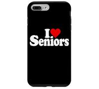 I Love Heart Seniors Senior Classe QUATRIÈME ET Finale ANNÉE Coque pour iPhone 7 Plus/8 Plus