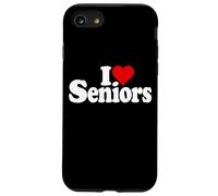 I Love Heart Seniors Senior Classe QUATRIÈME ET Finale ANNÉE Coque pour iPhone SE (2020) / 7/8