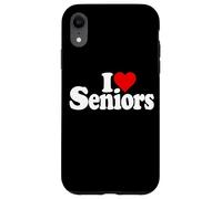 I Love Heart Seniors Senior Classe QUATRIÈME ET Finale ANNÉE Coque pour iPhone XR