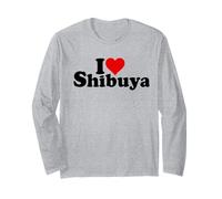 I Love Heart Shibuya Tokyo Japon Manche Longue