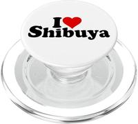 I Love Heart Shibuya Tokyo Japon PopSockets PopGrip pour MagSafe