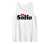 I LOVE HEART SOHO LOWER MANHATTAN SUD OF HOUSTON STREET Débardeur