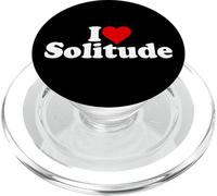 I Love Heart Solitude Peace Calme PopSockets PopGrip pour MagSafe