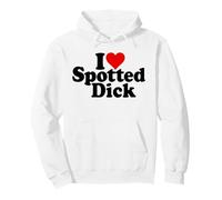 I Love Heart Spotted Dick Anglais Dessert Sweat à Capuche