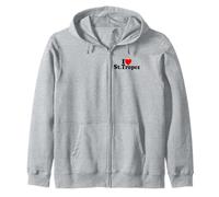 I Love Heart St Tropez Saint-Tropez France Sweat à Capuche