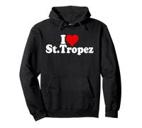 I Love Heart St Tropez Saint-Tropez France Sweat à Capuche