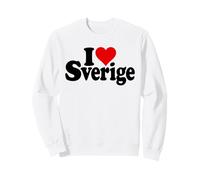 I Love Heart Sverige SUÈDE Culture SUÉDOISE Sweatshirt