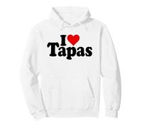 I Love Heart Tapas Cuisine ESPAGNOLE Sweat à Capuche