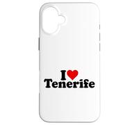 I Love Heart Tenerife ÎLES Canaries Coque pour iPhone 16 Plus