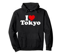 I Love Heart Tokyo Japon Sweat à Capuche