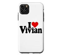 I Love Heart Vivian VIV NOM sur Un T-Shirt Coque pour iPhone 11 Pro Max