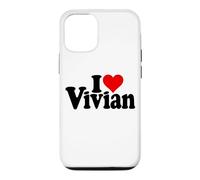 I Love Heart Vivian VIV NOM sur Un T-Shirt Coque pour iPhone 12/12 Pro
