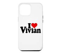 I Love Heart Vivian VIV NOM sur Un T-Shirt Coque pour iPhone 12 Pro Max