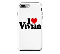 I Love Heart Vivian VIV NOM sur Un T-Shirt Coque pour iPhone 7 Plus/8 Plus