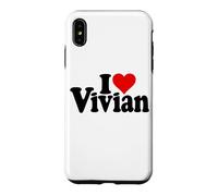 I Love Heart Vivian VIV NOM sur Un T-Shirt Coque pour iPhone XS Max