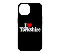 I Love Heart Yorkshire Northern Angleterre Coque pour iPhone 14