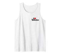 I Love Heart Yorkshire Northern Angleterre Débardeur