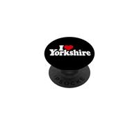 I Love Heart Yorkshire Northern Angleterre PopSockets PopGrip Adhésif